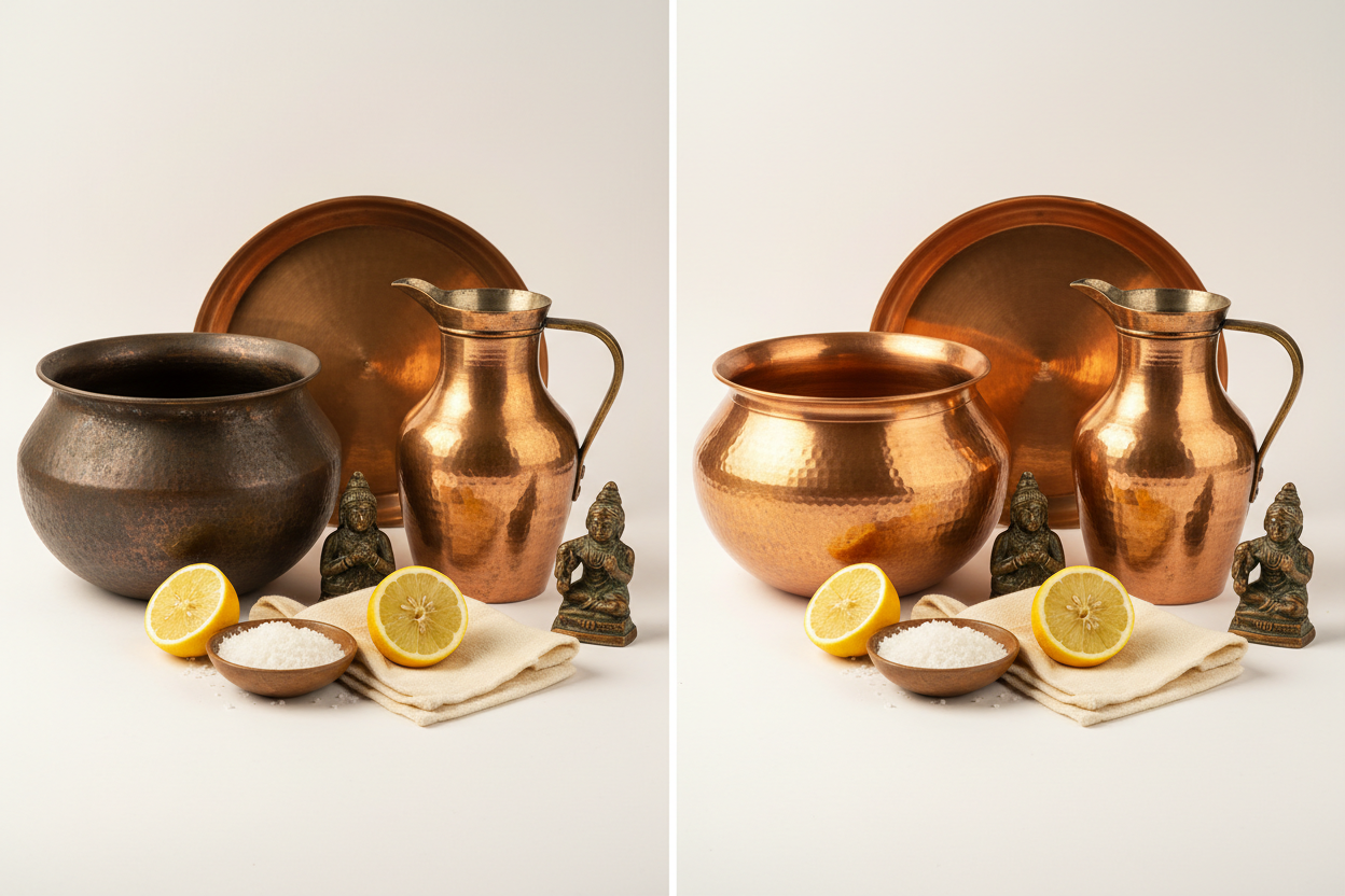 How to Clean Brass and Copper the Right Way