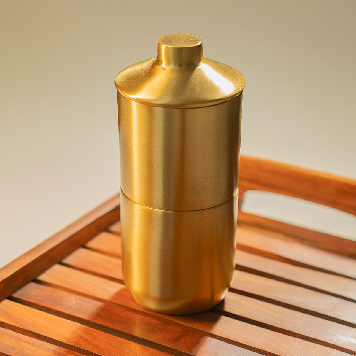 Brass Coffee Maker | Traditional Filter Coffee Brewer