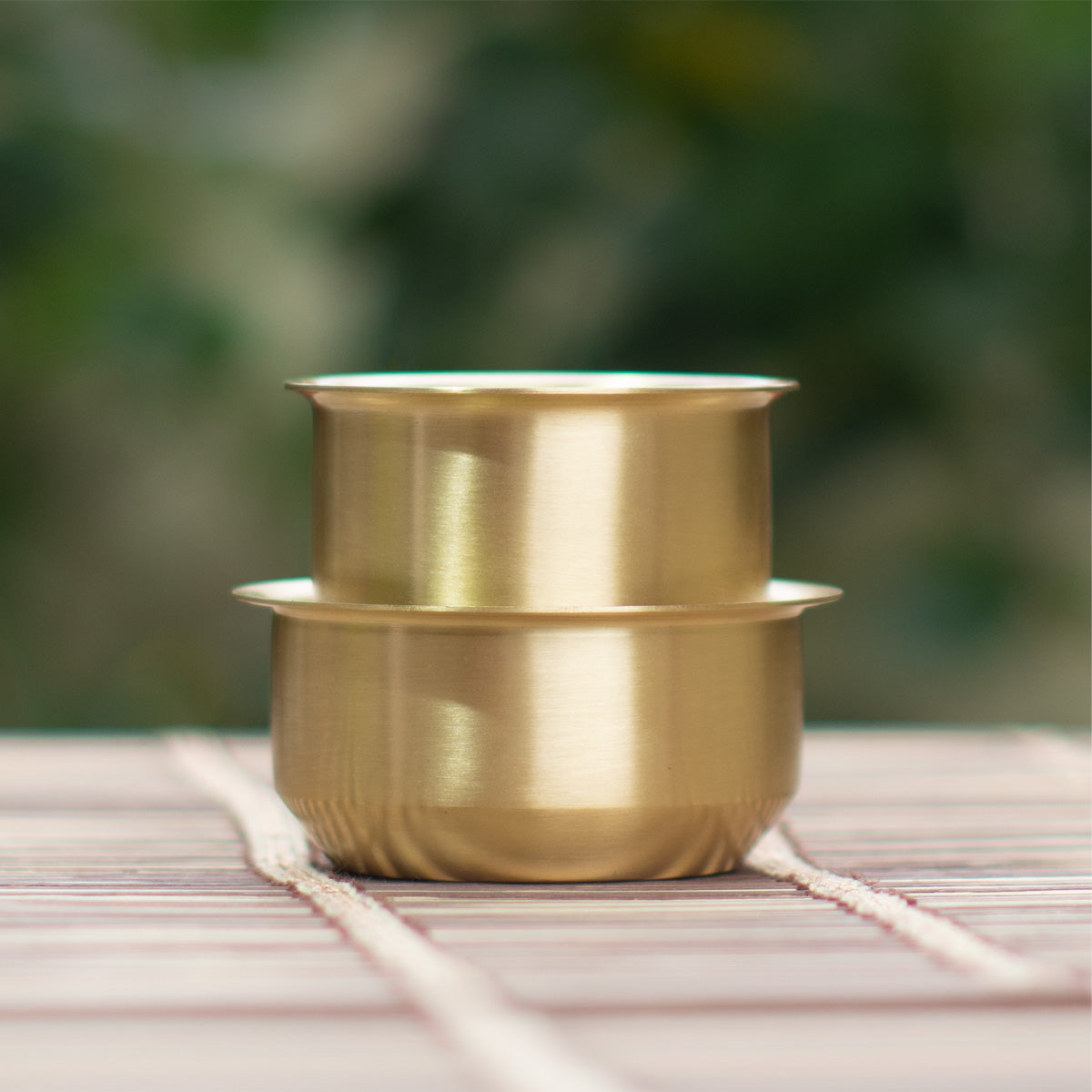 Brass Dabara Set of 1 | Traditional Coffee Tumbler & Saucer