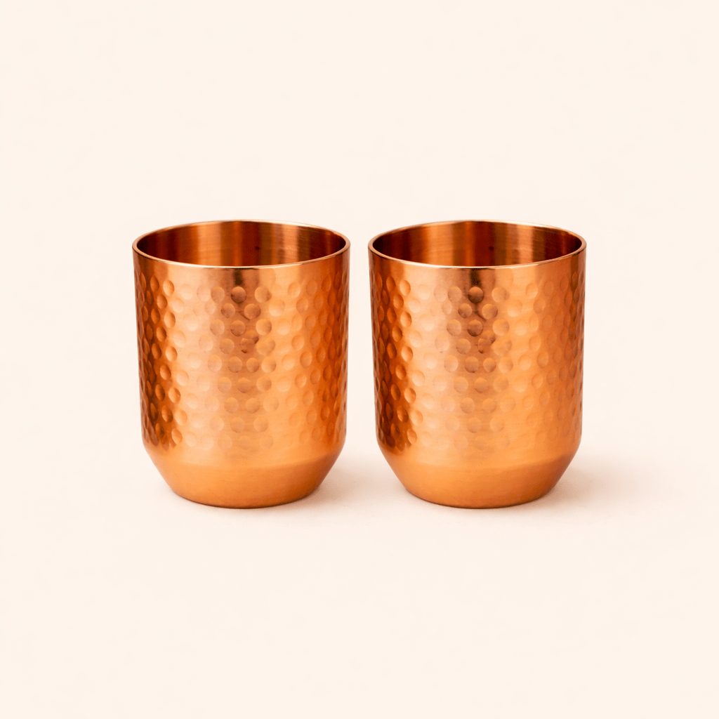 Copper Tumbler | Pure Copper Drinkware for Everyday Hydration - Dhatu
